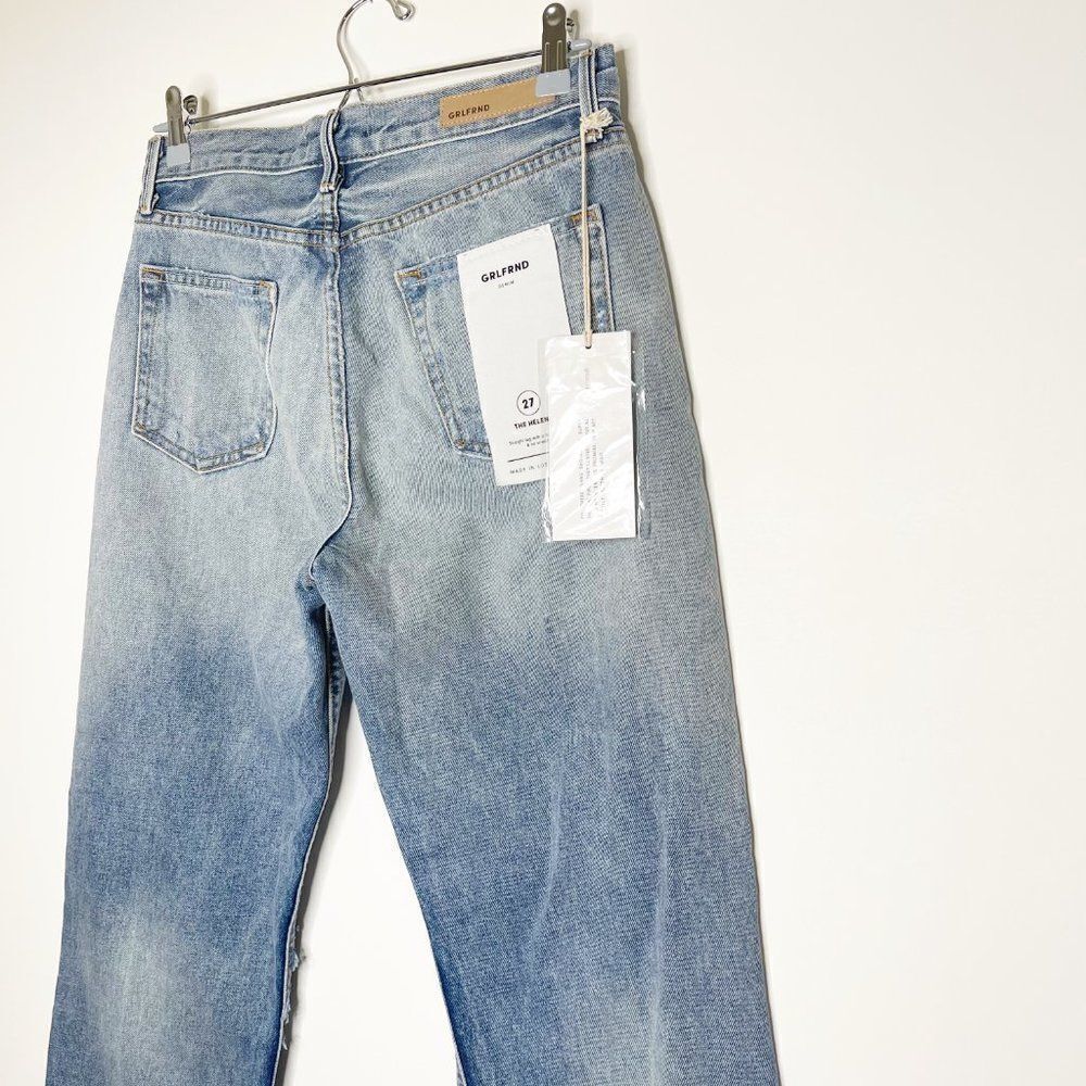 GRLFRND Helena High Rise Straight Crop Jeans - Picture 7 of 11